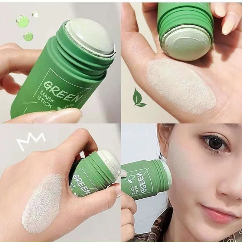 Masque facial au thé vert