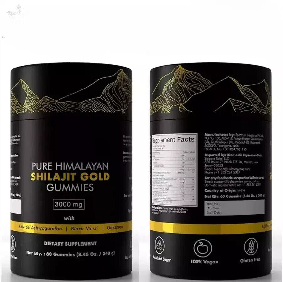 SHILAJIT GUMMIES GOLD (Bonbons)